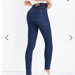 Madewell petite curvy high rise skinny jeans NWT